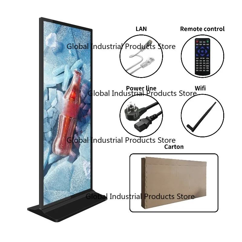 LD 43 63, 75-дюймовый сенсорный экран, вертикальная подставка для ЖК-панели, рекламный дисплей, светодиодная рекламная машина, Full HD, большая реклама
LD 43 63, 75-дюймовый сенсорный экран, вертикальная подставка для ЖК-панели, рекламный дисплей, светодиодная рекламная машина, Full HD, большая реклама