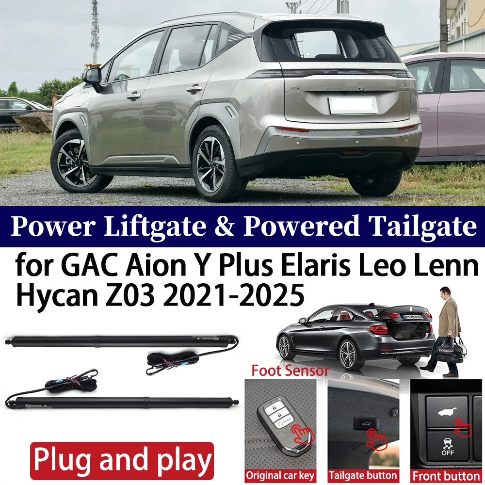 for GAC Aion Y Plus Elaris Leo Lenn Hycan Z03 2021-2025 Car Electric Tailgate Kit Automatic Boot Lift Power Liftgate System
for GAC Aion Y Plus Elaris Leo Lenn Hycan Z03 2021-2025 Car Electric Tailgate Kit Automatic Boot Lift Power Liftgate System