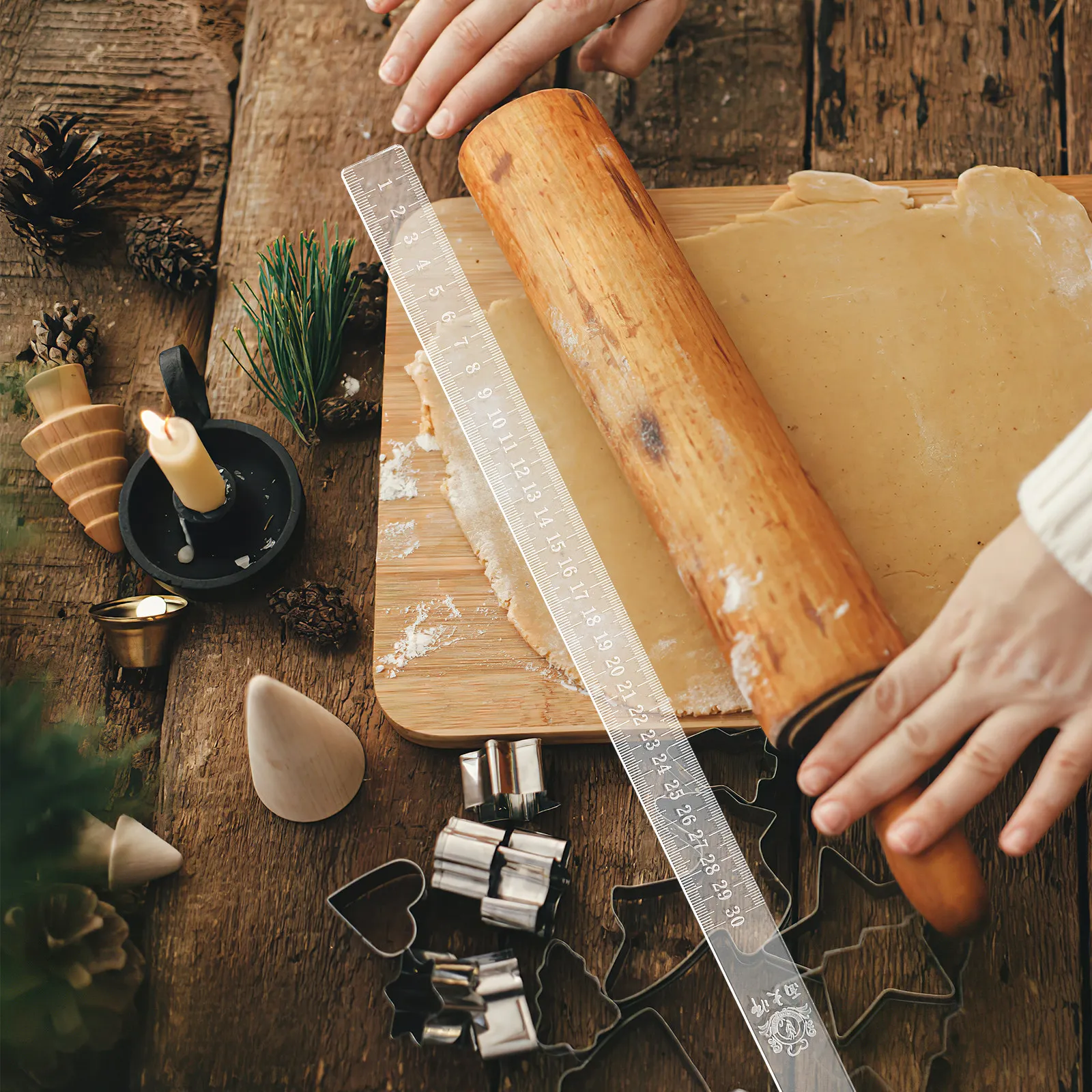 Линейка для баланса печенья, направляющая для измерения толщины теста, набор палочек для инструментов для выпечки, акриловая линейка для выравнивания, кухонная глина
Линейка для баланса печенья, направляющая для измерения толщины теста, набор палочек для инструментов для выпечки, акриловая линейка для выравнивания, кухонная глина