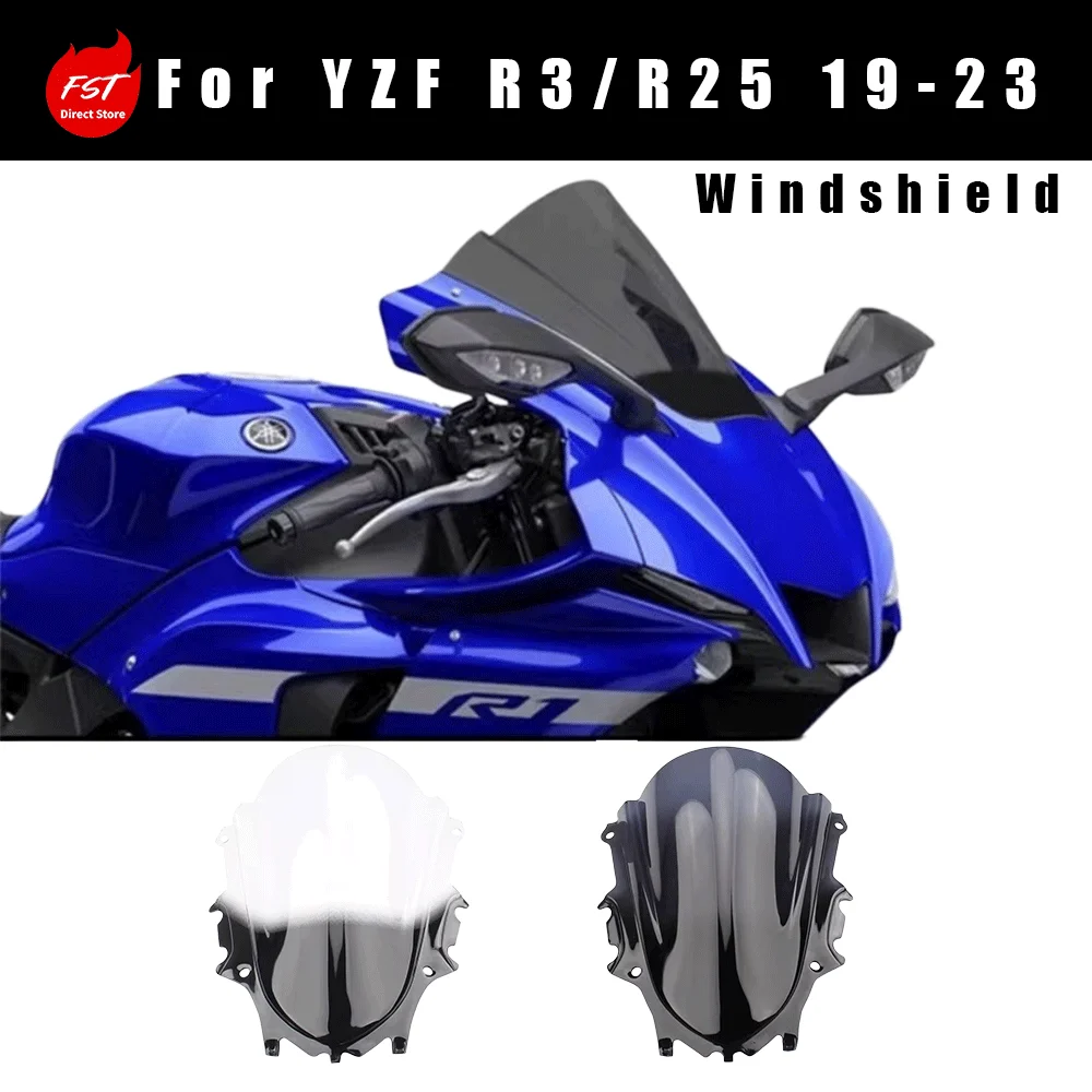 Fits Yamaha YZF R3 / R25, 2019-2023 Heightened Track Racing Windscreen
Fits Yamaha YZF R3 / R25, 2019-2023 Heightened Track Racing Windscreen