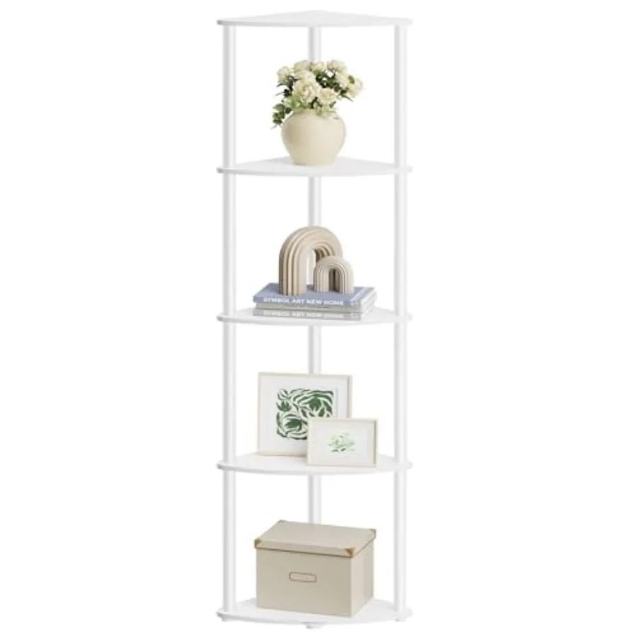 Superfast Toolless Assembly, Corner Shelf Stand, 5-Tier Corner Standing Shelf, Living Room, Bedroom, Kitchen, 15 x 10.6 x 54.7
Superfast Toolless Assembly, Corner Shelf Stand, 5-Tier Corner Standing Shelf, Living Room, Bedroom, Kitchen, 15 x 10.6 x 54.7