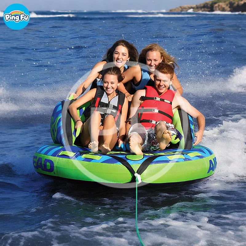 Inflatable 5 People Donut Boat Ride Towable Water Boat Fly Ski Tube Inflatable Aqua Floating For Water Sport Games
Inflatable 5 People Donut Boat Ride Towable Water Boat Fly Ski Tube Inflatable Aqua Floating For Water Sport Games