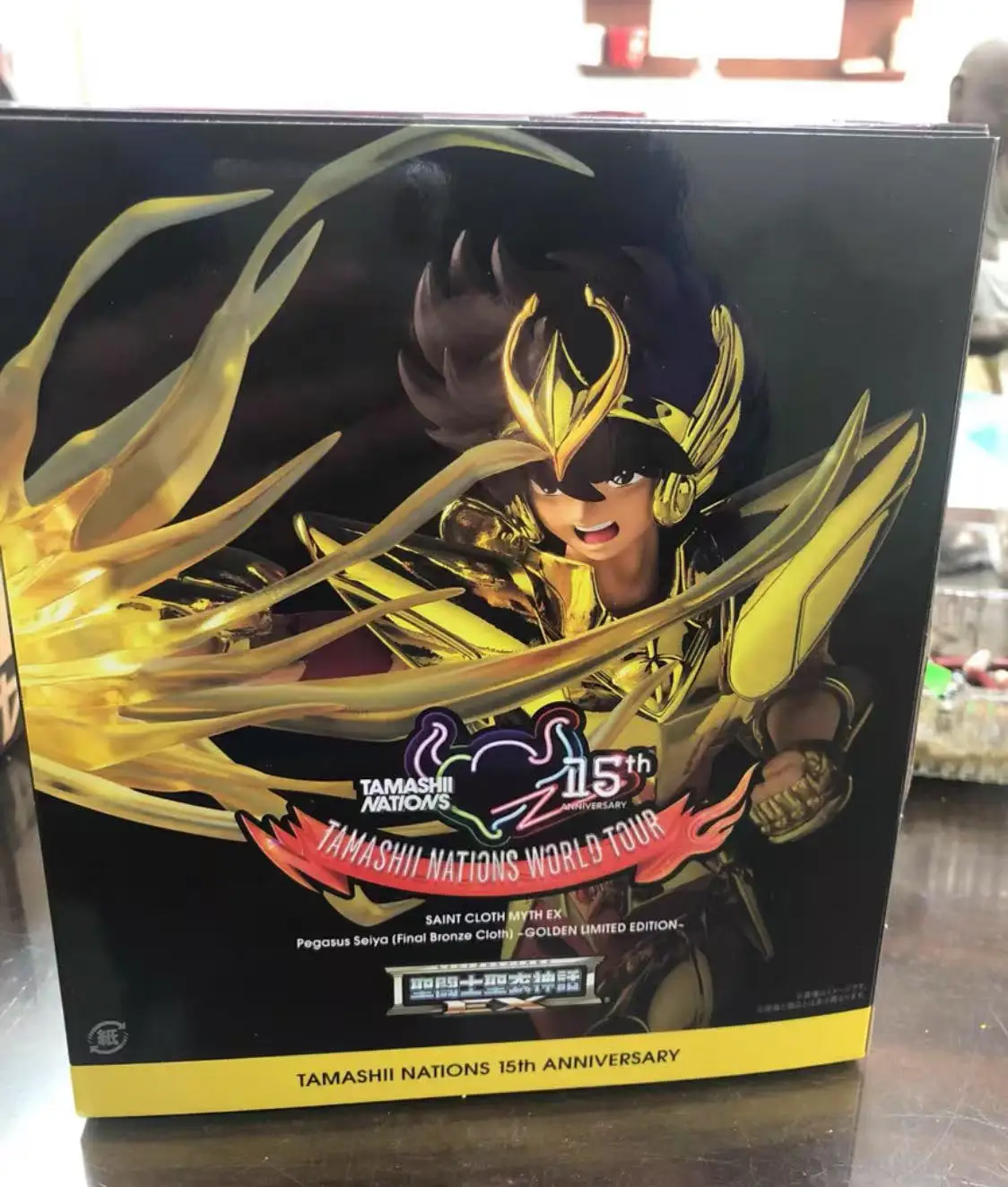 BANDAI Saint Cloth Myth EX Pegasus Seiya Final Bronze Cloth 15th Golden Limited Edition Anime Figure Model Toy in Stock
BANDAI Saint Cloth Myth EX Pegasus Seiya Final Bronze Cloth 15th Golden Limited Edition Anime Figure Model Toy in Stock