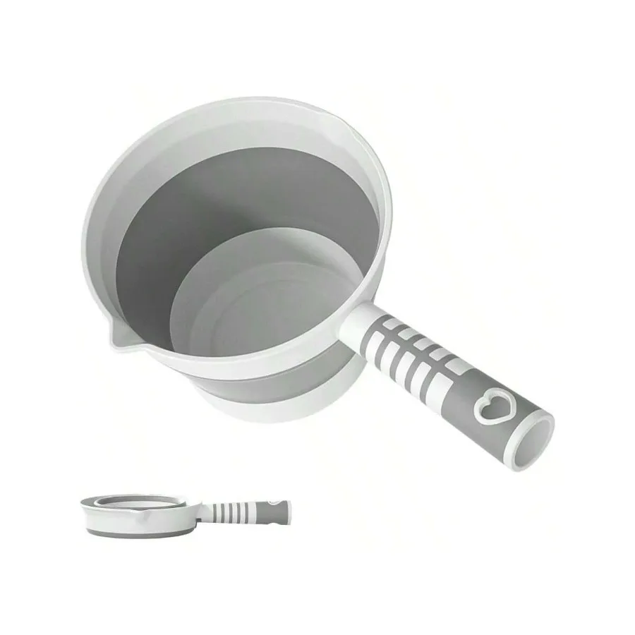 Folding Water Ladle Collapsible Water Dipper Water Scoop Foldable Bath Ladle Portable Ladle For Kitchen Bathroom Camping Travel
Folding Water Ladle Collapsible Water Dipper Water Scoop Foldable Bath Ladle Portable Ladle For Kitchen Bathroom Camping Travel