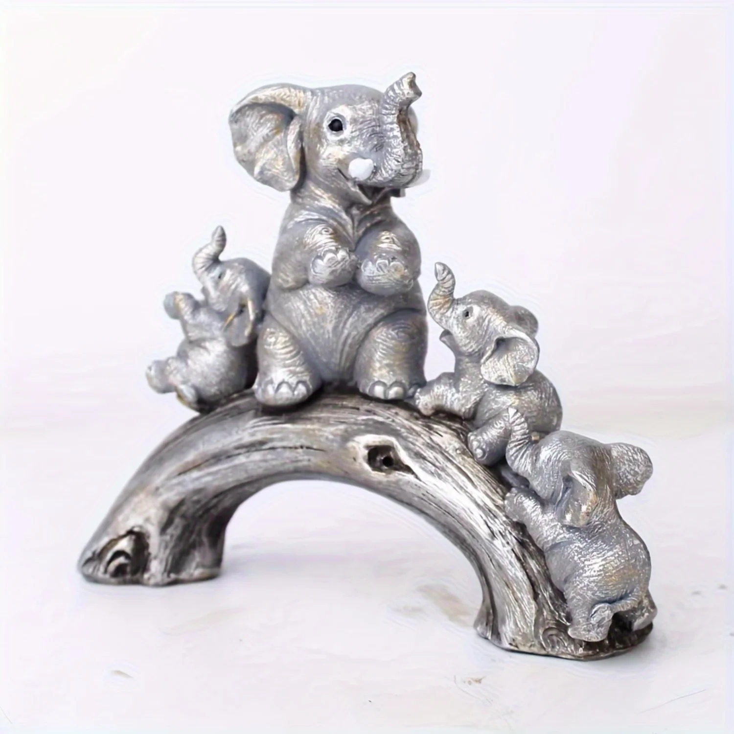Resin Elephant Figurines - Stylish Modern Animal Sculpture for Home Decor, Garden, or Wine Cabinet - Perfect Gift for Father's D
Resin Elephant Figurines - Stylish Modern Animal Sculpture for Home Decor, Garden, or Wine Cabinet - Perfect Gift for Father's D
