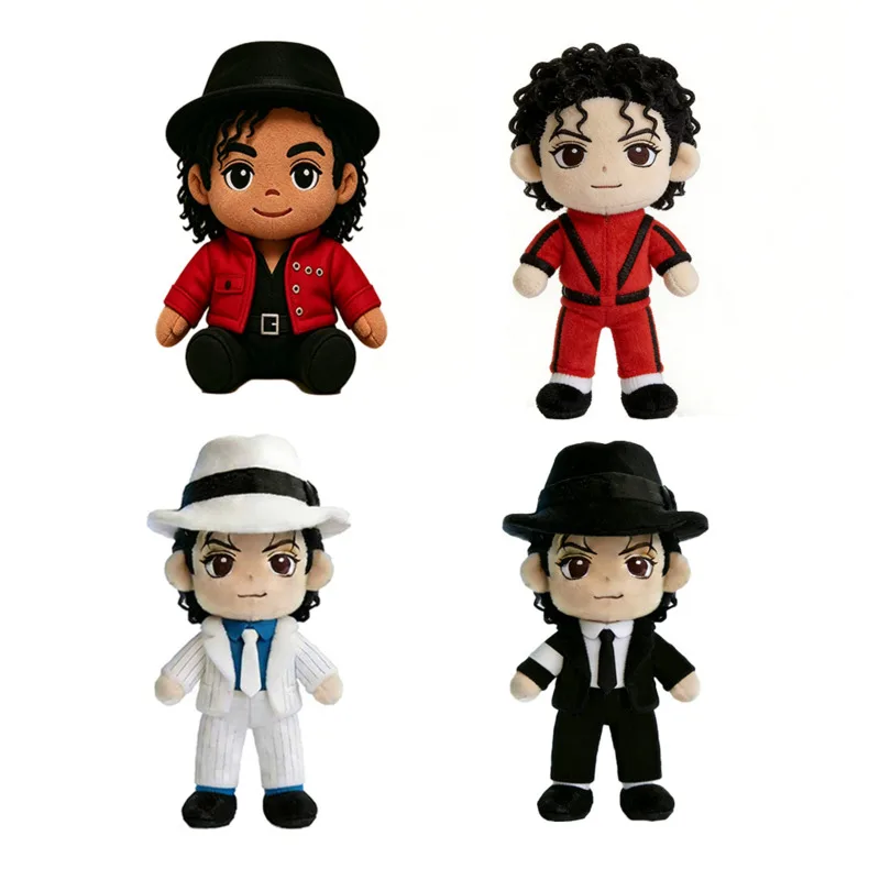 New Movie Michael The King Of Pop Legendary Singer And Dancer Periphery Plush Doll Toy Cute Collectible Doll For Kid Gift
New Movie Michael The King Of Pop Legendary Singer And Dancer Periphery Plush Doll Toy Cute Collectible Doll For Kid Gift