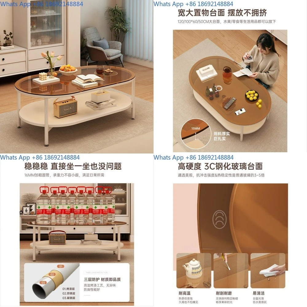 Modern Minimalist Coffee Table for Living Room Small Apartments Simple Creative Design Furniture for Home Use
Modern Minimalist Coffee Table for Living Room Small Apartments Simple Creative Design Furniture for Home Use