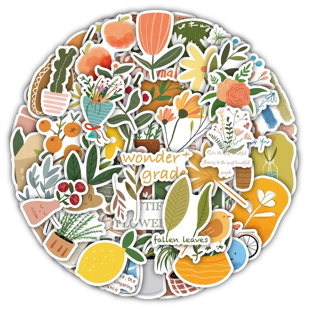 10/30/60pcs Ins Style Bohemian Plant Stickers Aesthetics Cartoon Decal Guitar Phone Car Bike Laptop Suitcase Waterproof Stickers
10/30/60pcs Ins Style Bohemian Plant Stickers Aesthetics Cartoon Decal Guitar Phone Car Bike Laptop Suitcase Waterproof Stickers