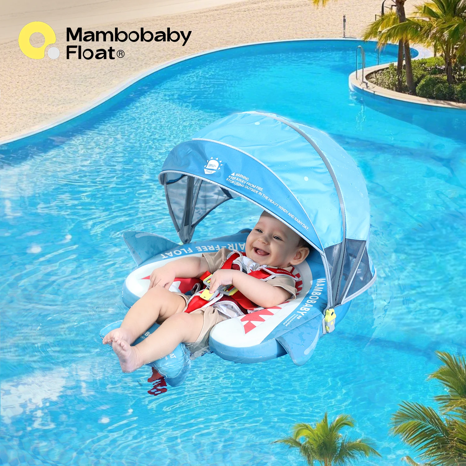 Mambobaby Float Safe Solid Core Globally Certified Safe with Canopy Baby Swim Ring Toddler Pool Float Infant Swimming Float
Mambobaby Float Safe Solid Core Globally Certified Safe with Canopy Baby Swim Ring Toddler Pool Float Infant Swimming Float