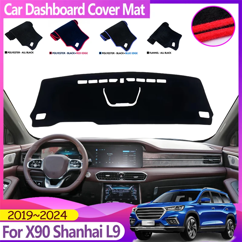 For Jetour X90 Shanhai L9 2019~2024 Car Dashboard Cover Anti-slip Anti-UV Avoid Light Pad Caerpet Dashmat Case Auto Accessories
For Jetour X90 Shanhai L9 2019~2024 Car Dashboard Cover Anti-slip Anti-UV Avoid Light Pad Caerpet Dashmat Case Auto Accessories