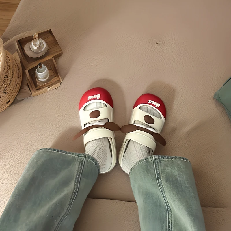 Cartoon Dog Hole Hole Slippers Women's Summer Outdoor Fashion Anti-Slip 2026 New Summer Feeling Beach Sandals Flat Heel
Cartoon Dog Hole Hole Slippers Women's Summer Outdoor Fashion Anti-Slip 2026 New Summer Feeling Beach Sandals Flat Heel