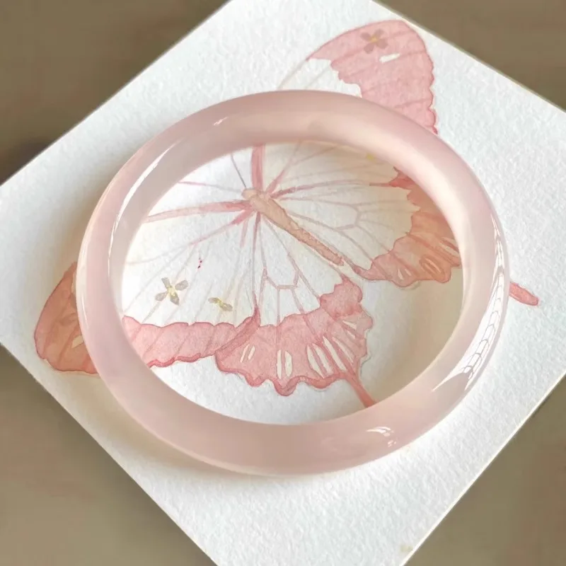 High Ice Lotus Root Pink Agate Jade Bracelet, Elegant and Fashionable Daily Jade Bracelet
High Ice Lotus Root Pink Agate Jade Bracelet, Elegant and Fashionable Daily Jade Bracelet