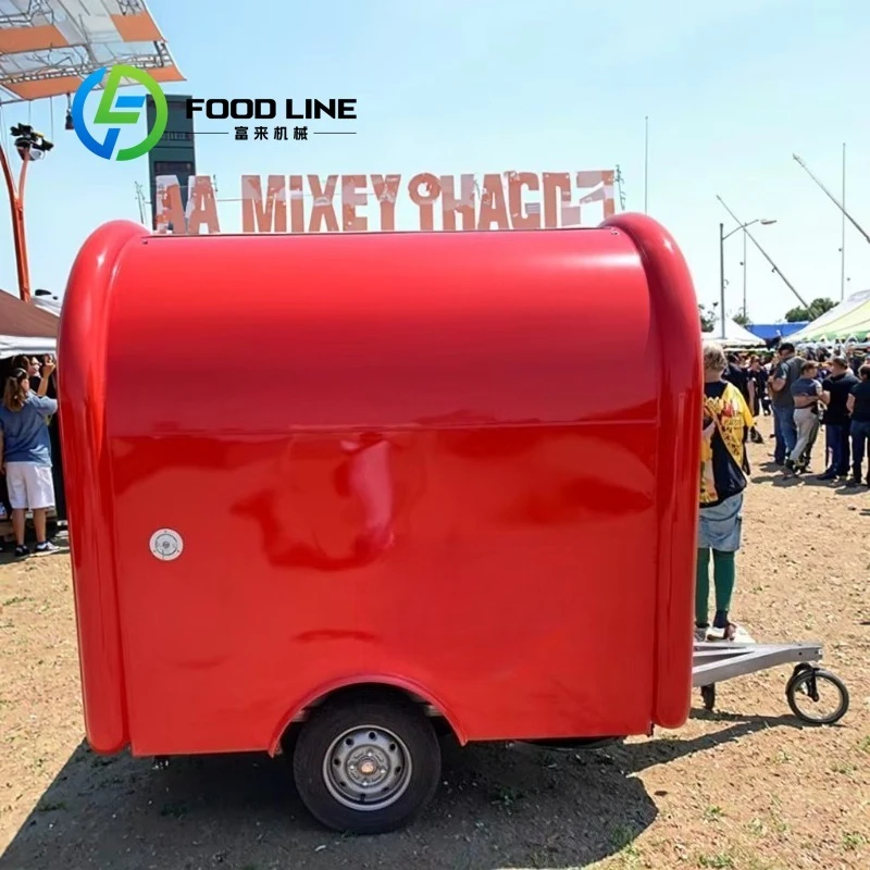 Fully Equipped Movable Food Trailer Street Snack Vending Hot Dog Kiosk Dessert Car For Outdoor Business Customized
Fully Equipped Movable Food Trailer Street Snack Vending Hot Dog Kiosk Dessert Car For Outdoor Business Customized