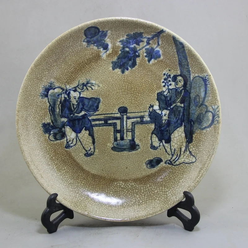 Chinese collection vintage antiques handicrafts porcelain hand-painted figures plates Nice Art Work
Chinese collection vintage antiques handicrafts porcelain hand-painted figures plates Nice Art Work 