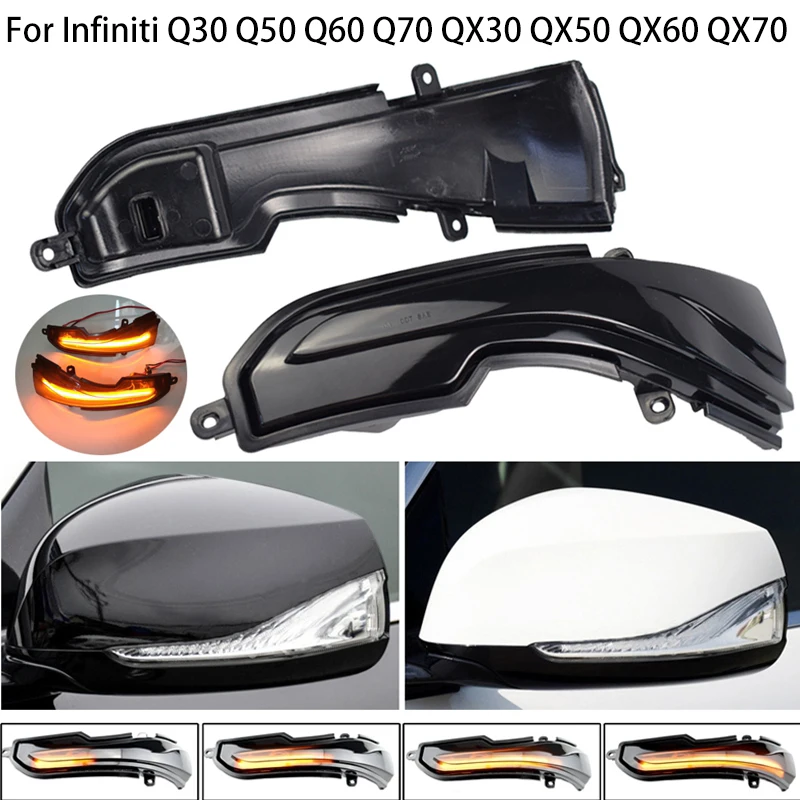 Обновление для Infiniti Q30, Q50, Q60, Q70, QX30, QX50, QX60, QX70 светодиодный, динамический сигнал поворота, фонарь с боковым зеркалом, последовательный индикатор
Обновление для Infiniti Q30, Q50, Q60, Q70, QX30, QX50, QX60, QX70 светодиодный, динамический сигнал поворота, фонарь с боковым зеркалом, последовательный индикатор