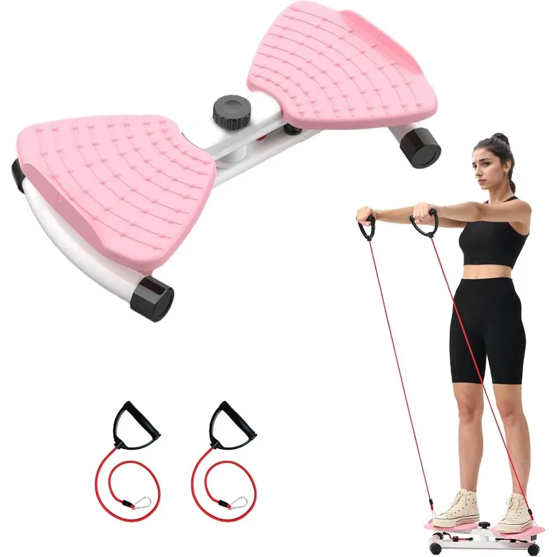 Waist Twister, Exercise Twist Boards Twisting Waist Machine for Women Belly Fat, Noiseless Ab Twister Machine with Resistance Ba
Waist Twister, Exercise Twist Boards Twisting Waist Machine for Women Belly Fat, Noiseless Ab Twister Machine with Resistance Ba