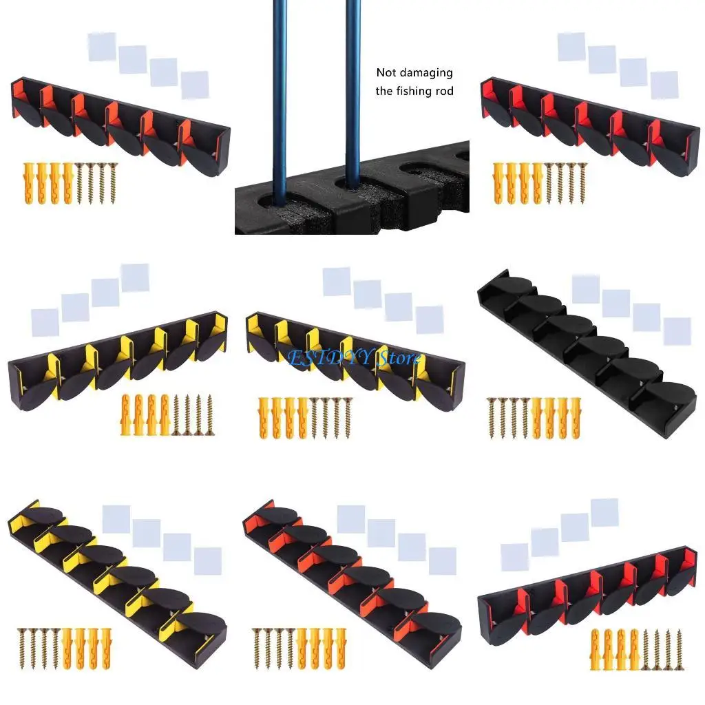 G6DE Fishing Rod Holder for Garage, Fishing Rod Holder Wall Mount Rod Rack Organizers
G6DE Fishing Rod Holder for Garage, Fishing Rod Holder Wall Mount Rod Rack Organizers