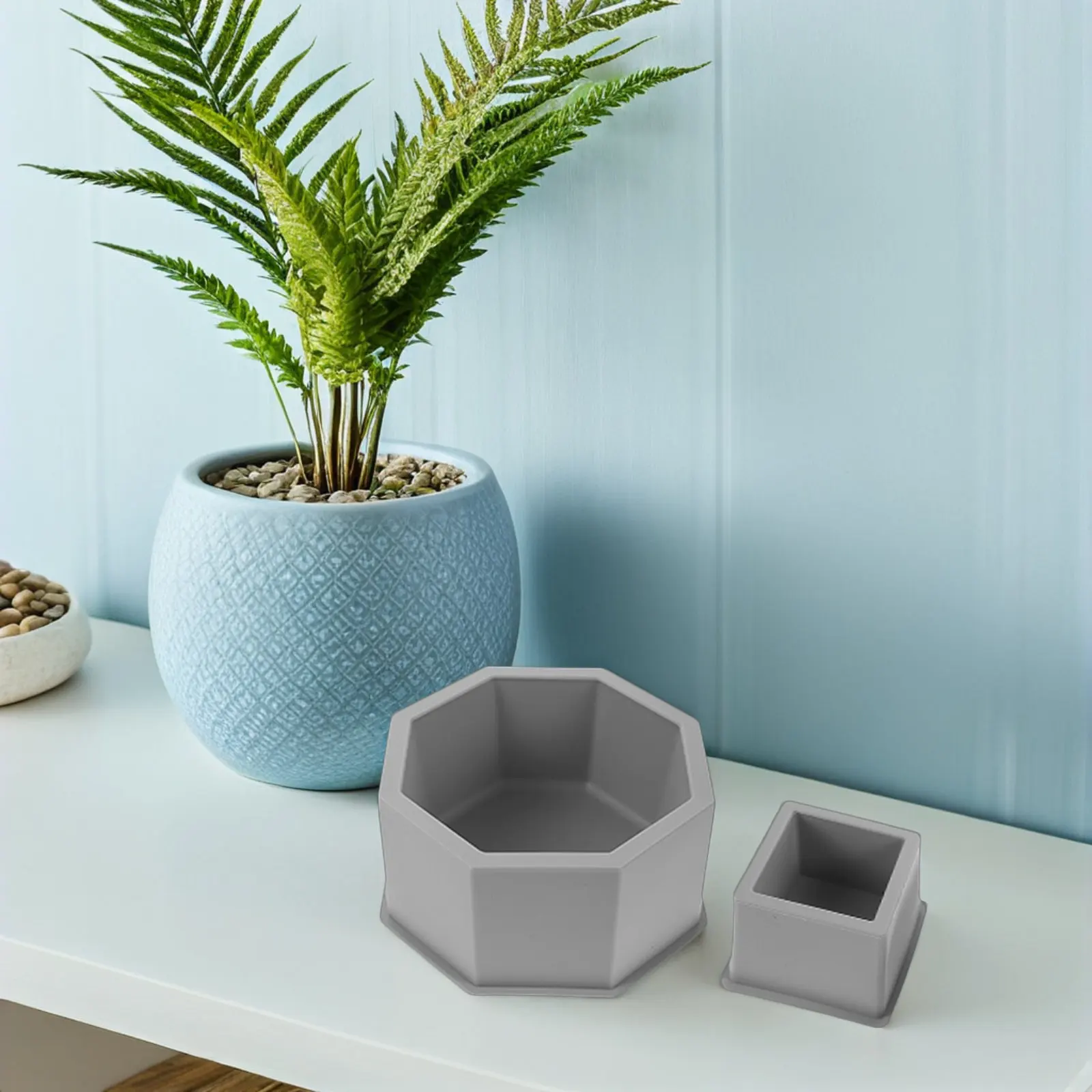 Набор из 2 силиконовых форм для цементных кашпо, двухслойные, для точного изготовления бетонных горшков, для самостоятельного изготовления цветочных горшков, для использования в помещении и на улице
Набор из 2 силиконовых форм для цементных кашпо, двухслойные, для точного изготовления бетонных горшков, для самостоятельного изготовления цветочных горшков, для использования в помещении и на улице