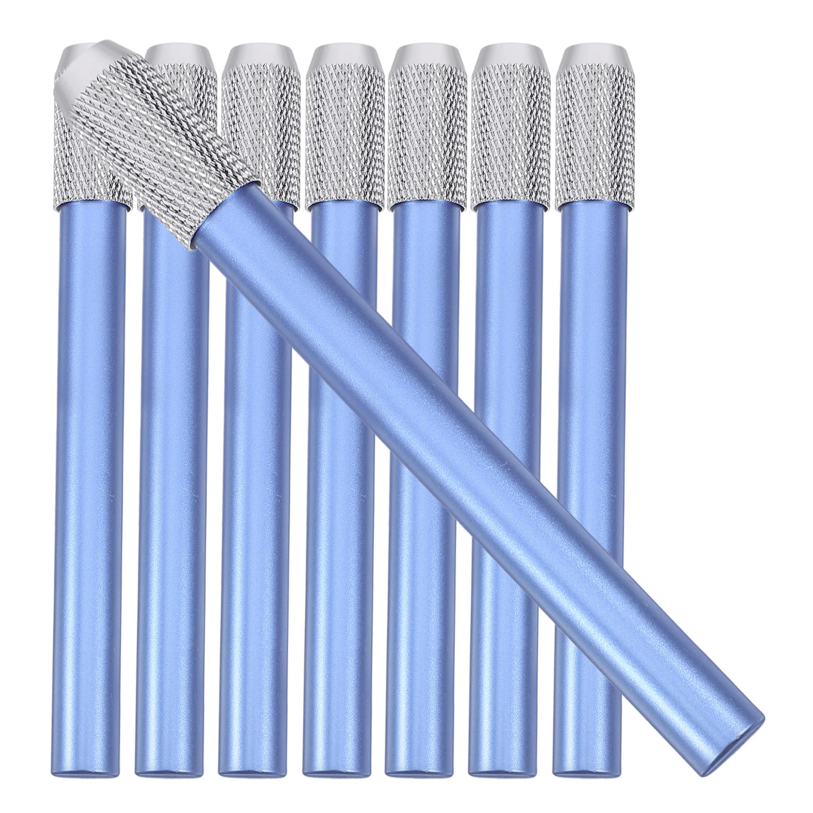 Pencil Extender Metal Lengthener Artist Holder Blue Stainless Steel Extension Rod For Short Pencils Supplies Lightweight
Pencil Extender Metal Lengthener Artist Holder Blue Stainless Steel Extension Rod For Short Pencils Supplies Lightweight
