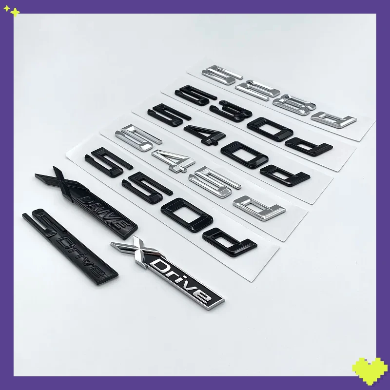 Number Trunk Letters Logo Emblem Sticker For BMW 5 Series 520d 525d 528d 530d 535d 540d 545d E39 E60 E61 F07 F10 F11 G30 G31
Number Trunk Letters Logo Emblem Sticker For BMW 5 Series 520d 525d 528d 530d 535d 540d 545d E39 E60 E61 F07 F10 F11 G30 G31