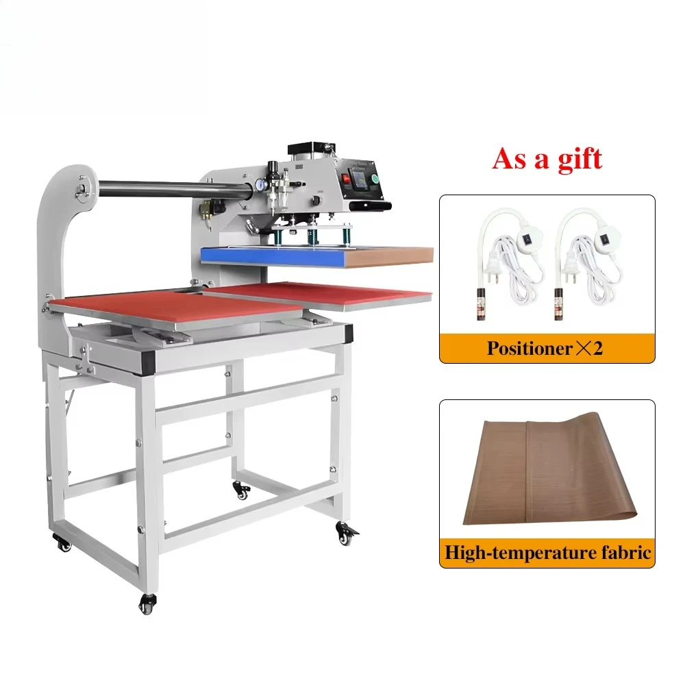 Double station automatic opening pneumatic hydraulic hot press 16x24 Sliding 38x38 semi-automatic t-shirt printing
Double station automatic opening pneumatic hydraulic hot press 16x24 Sliding 38x38 semi-automatic t-shirt printing