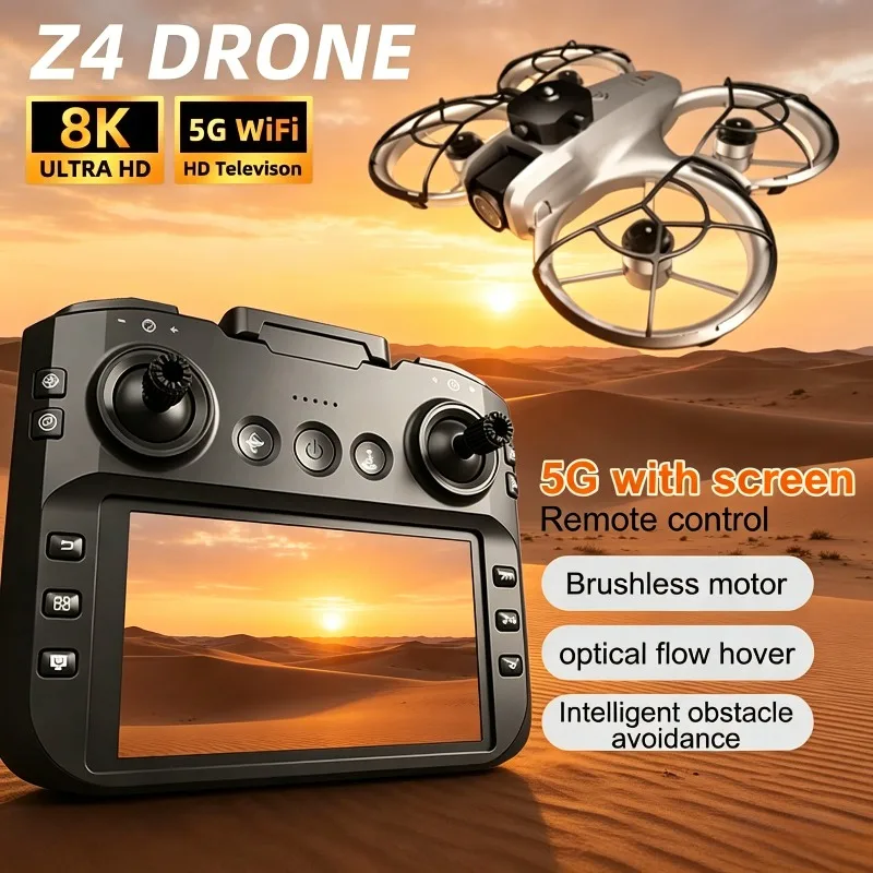 Z4 Drone Original Foldable Quadcopter RC Aerial Photography Toys Gift 4K HD 8K Dual Camera Professional Brushless Motor WiFi FPV
Z4 Drone Original Foldable Quadcopter RC Aerial Photography Toys Gift 4K HD 8K Dual Camera Professional Brushless Motor WiFi FPV