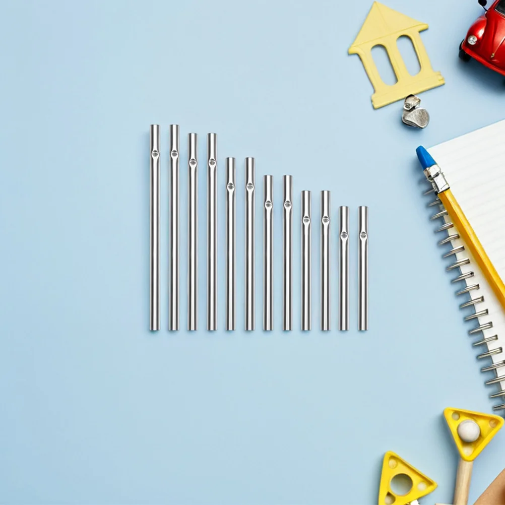 24Pcs Aluminum Wind Chime Tubes DIY Wind Chime Making Kit for Repair and Crafting Decorative Metal Pipes for Garden Patio
24Pcs Aluminum Wind Chime Tubes DIY Wind Chime Making Kit for Repair and Crafting Decorative Metal Pipes for Garden Patio