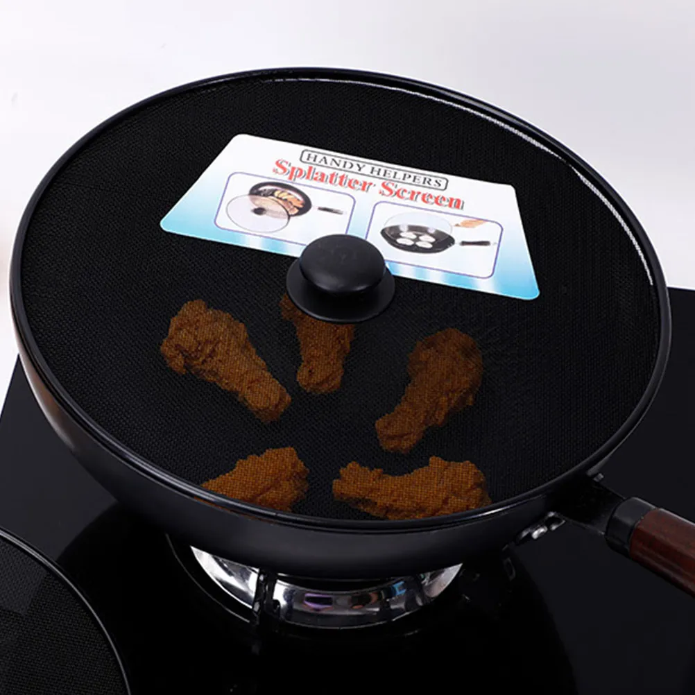 2Pcs Splatter Screen Anti Spill Oil Cover Premium Pot Lid Mesh for Pan Cookware Oil Proofing Lid Kitchen Essential Safety Gear
2Pcs Splatter Screen Anti Spill Oil Cover Premium Pot Lid Mesh for Pan Cookware Oil Proofing Lid Kitchen Essential Safety Gear