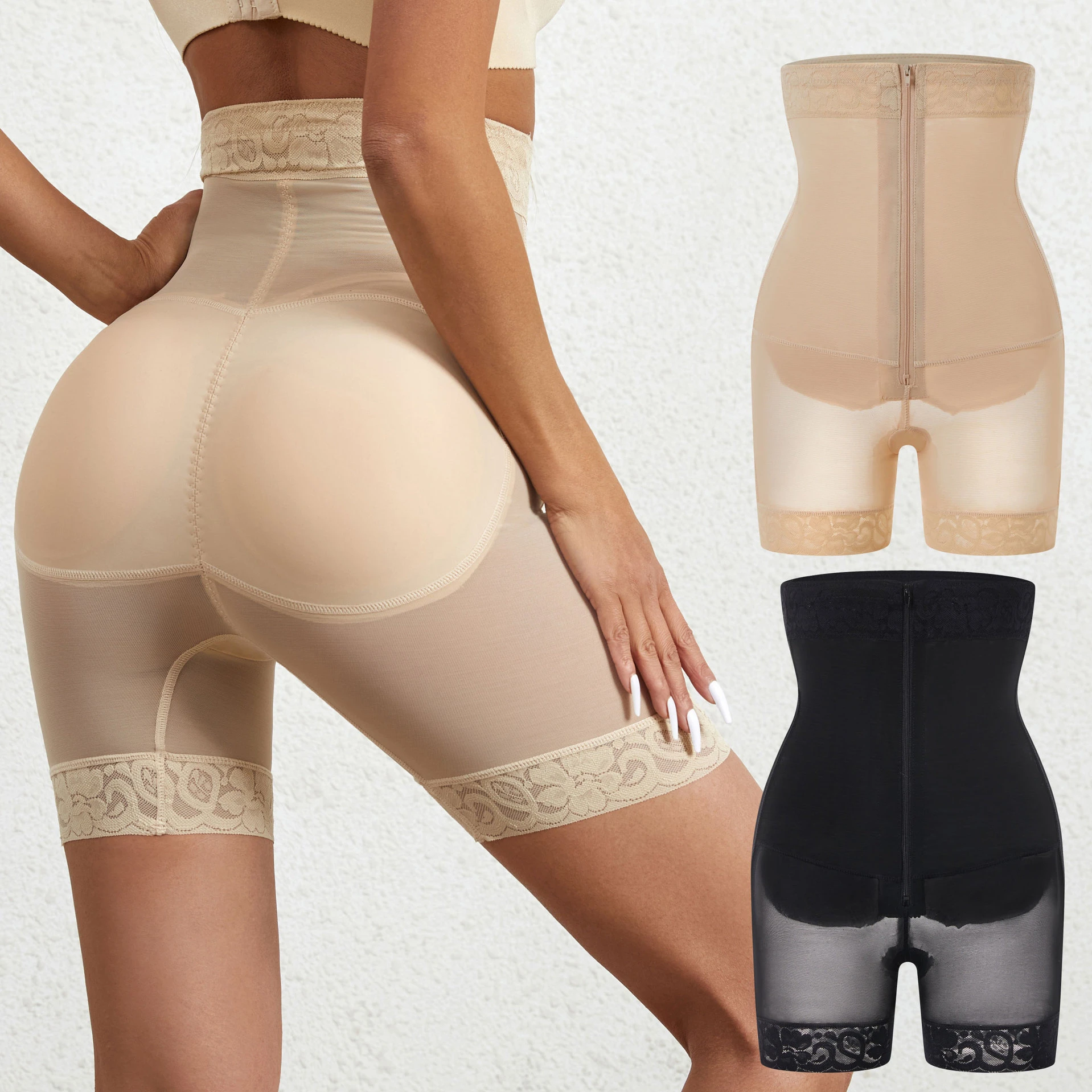 High Waist Shapewear Leggings for Women Tummy Control Panties Hip Butt Lifter Body Shaper Mid Thigh Slimming Shorts Underwear
High Waist Shapewear Leggings for Women Tummy Control Panties Hip Butt Lifter Body Shaper Mid Thigh Slimming Shorts Underwear