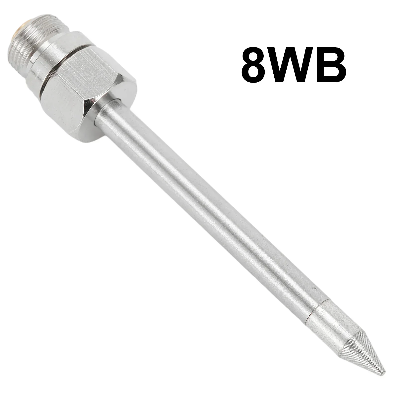 Серебристый наконечник паяльника 510, 1 шт., 51 мм, 8 Вт, 2 дюйма, USB, наконечник паяльника, сварочный инструмент для переделки, запчасти, аксессуары
Серебристый наконечник паяльника 510, 1 шт., 51 мм, 8 Вт, 2 дюйма, USB, наконечник паяльника, сварочный инструмент для переделки, запчасти, аксессуары