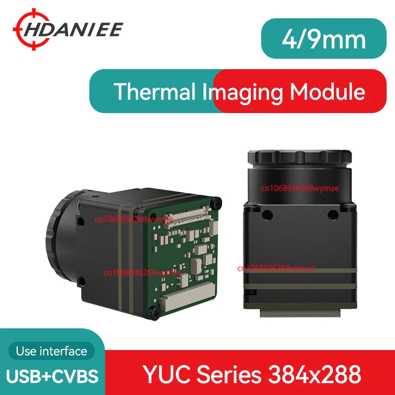 YUC384 Series Uncooled Thermal Imaging Camera Module 384×288 12μm Support Multi Interface USB/CVBS/RS232 Thermal Camera
YUC384 Series Uncooled Thermal Imaging Camera Module 384×288 12μm Support Multi Interface USB/CVBS/RS232 Thermal Camera