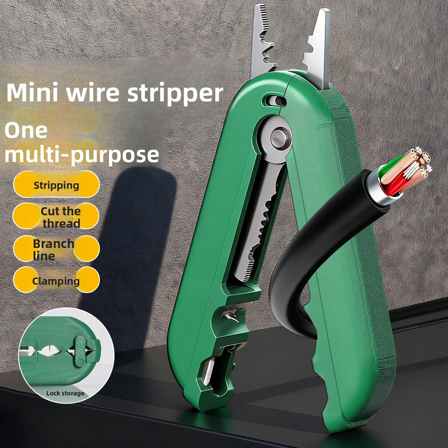 Многоцелевой небольшой портативный мини-прибор для зачистки проводов, многофункциональный мини-прибор для разделения проводов и резки проводов
Многоцелевой небольшой портативный мини-прибор для зачистки проводов, многофункциональный мини-прибор для разделения проводов и резки проводов