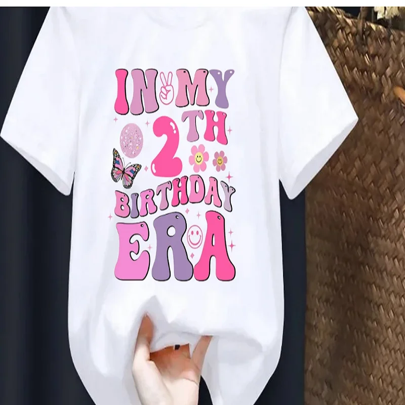 Рубашка In My 2th Birthday Era, футболка для девочек в стиле ретро с днем рождения, вечеринка по случаю дня рождения. Футболка в подарок на день рождения и день рождения
Рубашка In My 2th Birthday Era, футболка для девочек в стиле ретро с днем рождения, вечеринка по случаю дня рождения. Футболка в подарок на день рождения и день рождения