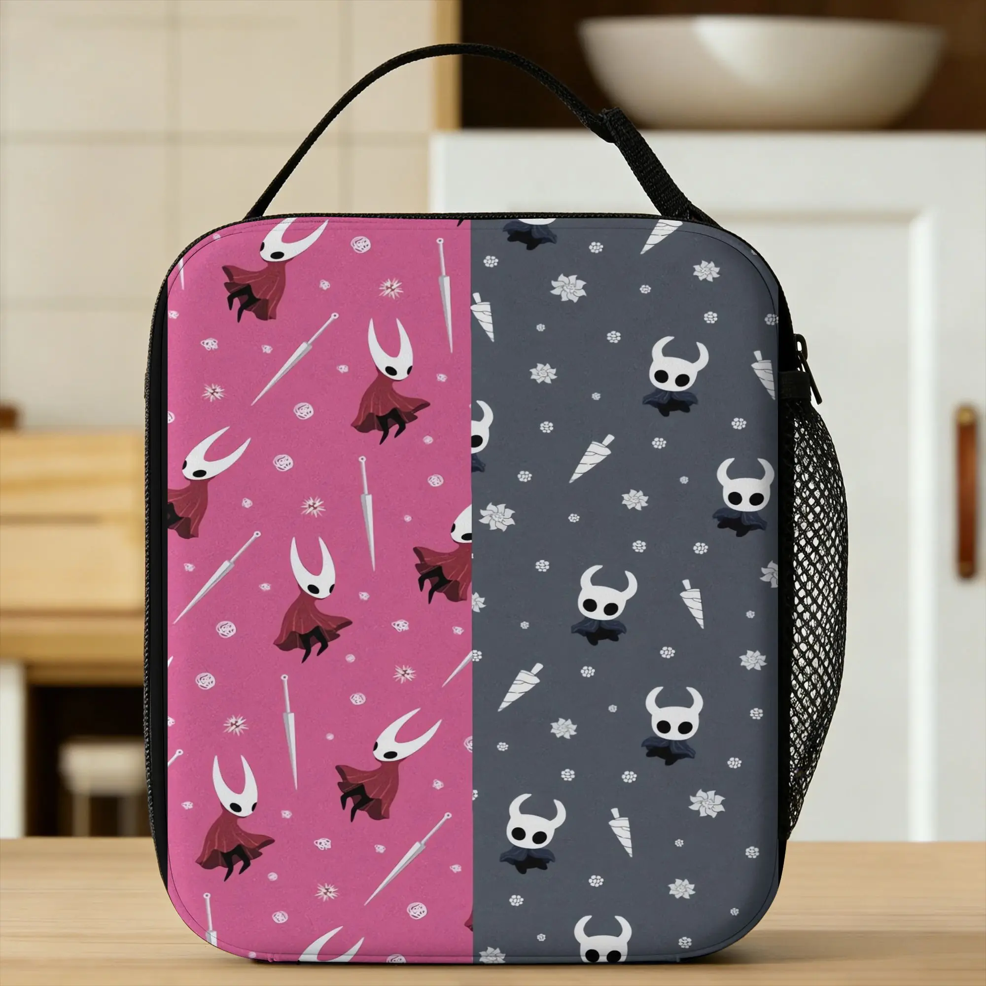 Hollow Knight Video Game Lunch Bag Aesthetic Lunch Box For Unisex Office Portable Cooler Bag Waterproof Thermal Tote Handbags
Hollow Knight Video Game Lunch Bag Aesthetic Lunch Box For Unisex Office Portable Cooler Bag Waterproof Thermal Tote Handbags