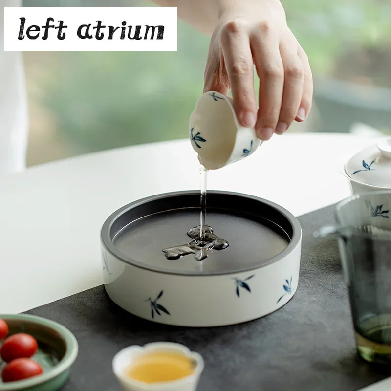 Pure Hand-painted Butterfly Orchid Ceramic Pot Bearing Tea Table Raising Pot Dry Bubble Plate Water Storage Support Accessories
Pure Hand-painted Butterfly Orchid Ceramic Pot Bearing Tea Table Raising Pot Dry Bubble Plate Water Storage Support Accessories