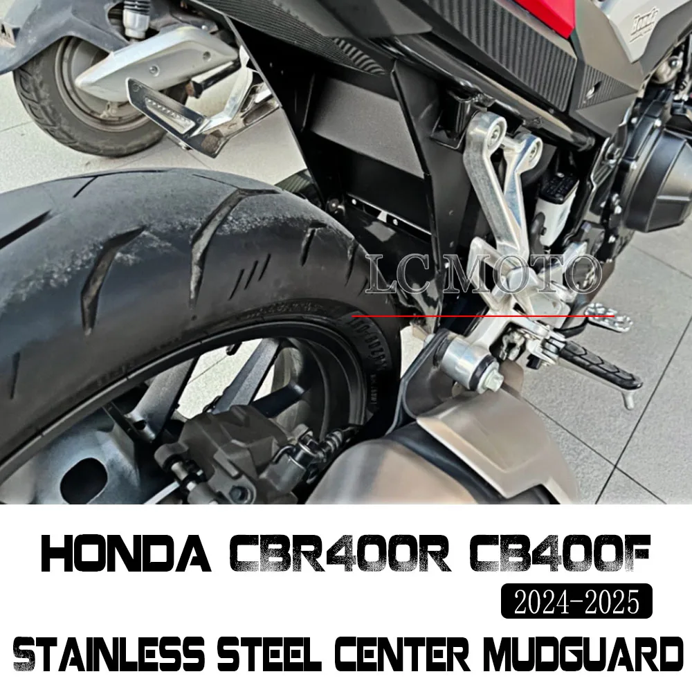 For HONDA CB400F CBR400R 2024-2025 Motorcycle Center-mounted Mudguard Stainless Steel Center Mudguard Modification Accessories
For HONDA CB400F CBR400R 2024-2025 Motorcycle Center-mounted Mudguard Stainless Steel Center Mudguard Modification Accessories