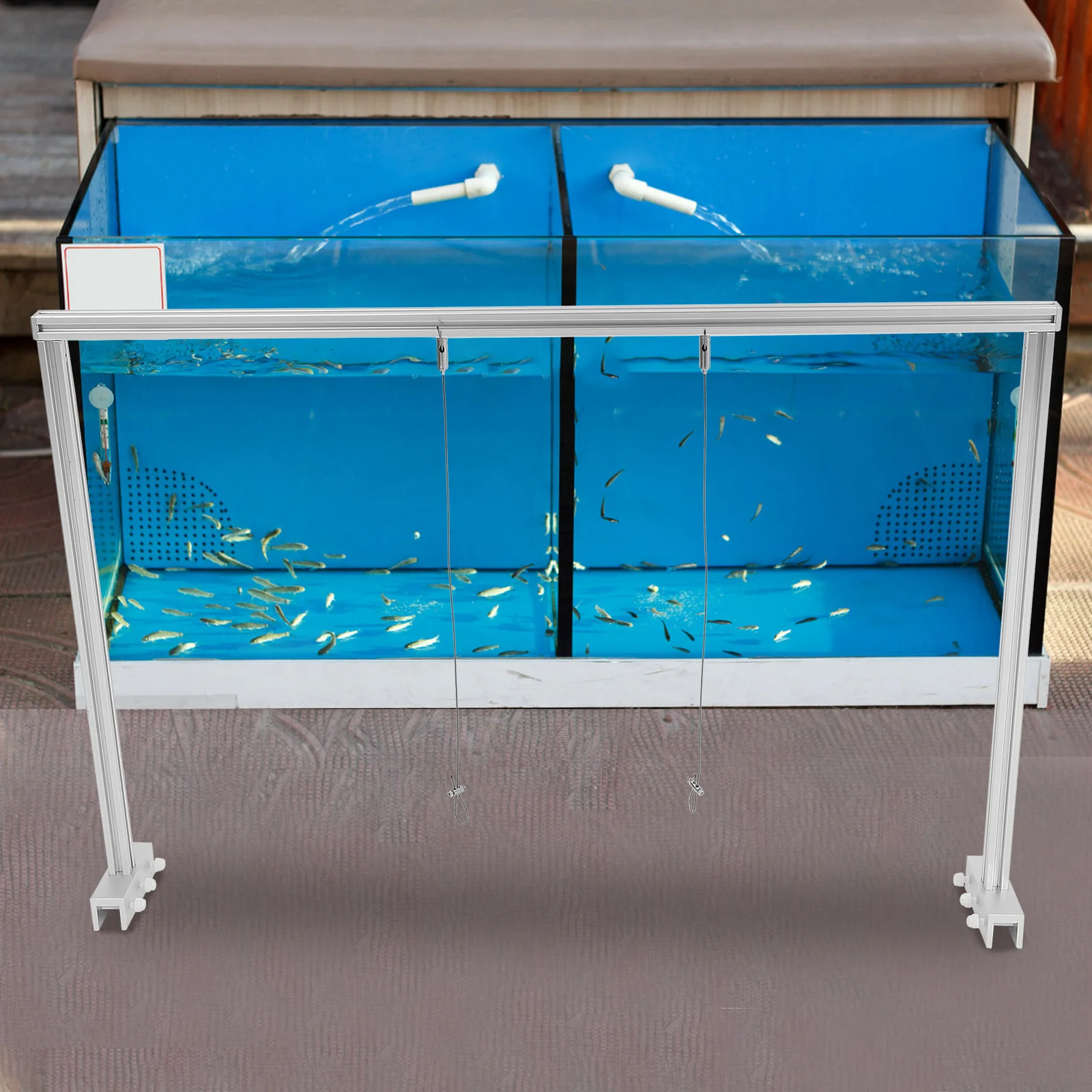 1Set Aluminum Light Rack for Water Tank Strong Hanging Bracket to Hold LED Lamps Perfect for Fish Tank Equipment Upgrade
1Set Aluminum Light Rack for Water Tank Strong Hanging Bracket to Hold LED Lamps Perfect for Fish Tank Equipment Upgrade