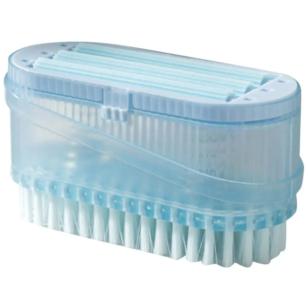 Double-Sided Soap Dish Brush Cleaning Dual-Purpose (Lake Blue) Holder with Home Laundry Container Foaming Scrubbing
Double-Sided Soap Dish Brush Cleaning Dual-Purpose (Lake Blue) Holder with Home Laundry Container Foaming Scrubbing