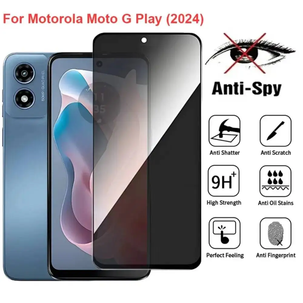 Motorola G Play Anti Spy Privacy Tempered Glass Screen Protector Compatible For Moto Gplay (2024) Phone Film
Motorola G Play Anti Spy Privacy Tempered Glass Screen Protector Compatible For Moto Gplay (2024) Phone Film