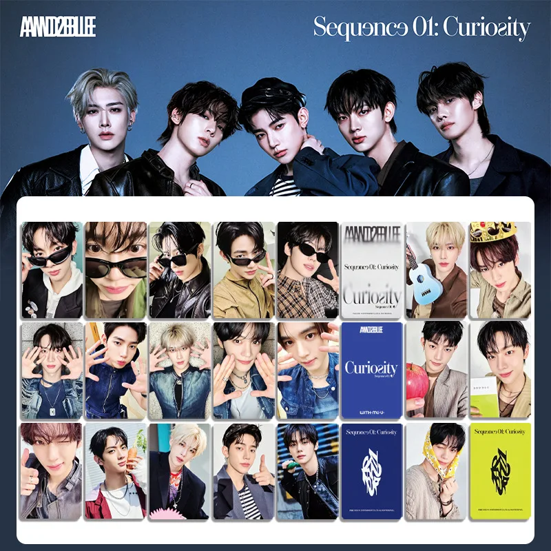 5Pcs/Set Idol AND2BLE《Sequence 01 Curiosity 》New Album HD Printd Cards Ricky Curious BunnyCafe Photocards Fans Collection Gifts
5Pcs/Set Idol AND2BLE《Sequence 01 Curiosity 》New Album HD Printd Cards Ricky Curious BunnyCafe Photocards Fans Collection Gifts
