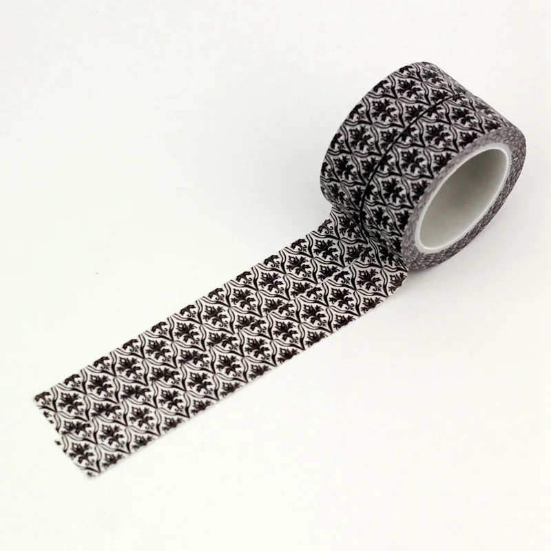 2pcs/lot Abstract Black White Flower Washi Tape Decor Scrapbook Planner Adhesive Masking Tape Cute Stationery journal supplies
2pcs/lot Abstract Black White Flower Washi Tape Decor Scrapbook Planner Adhesive Masking Tape Cute Stationery journal supplies
