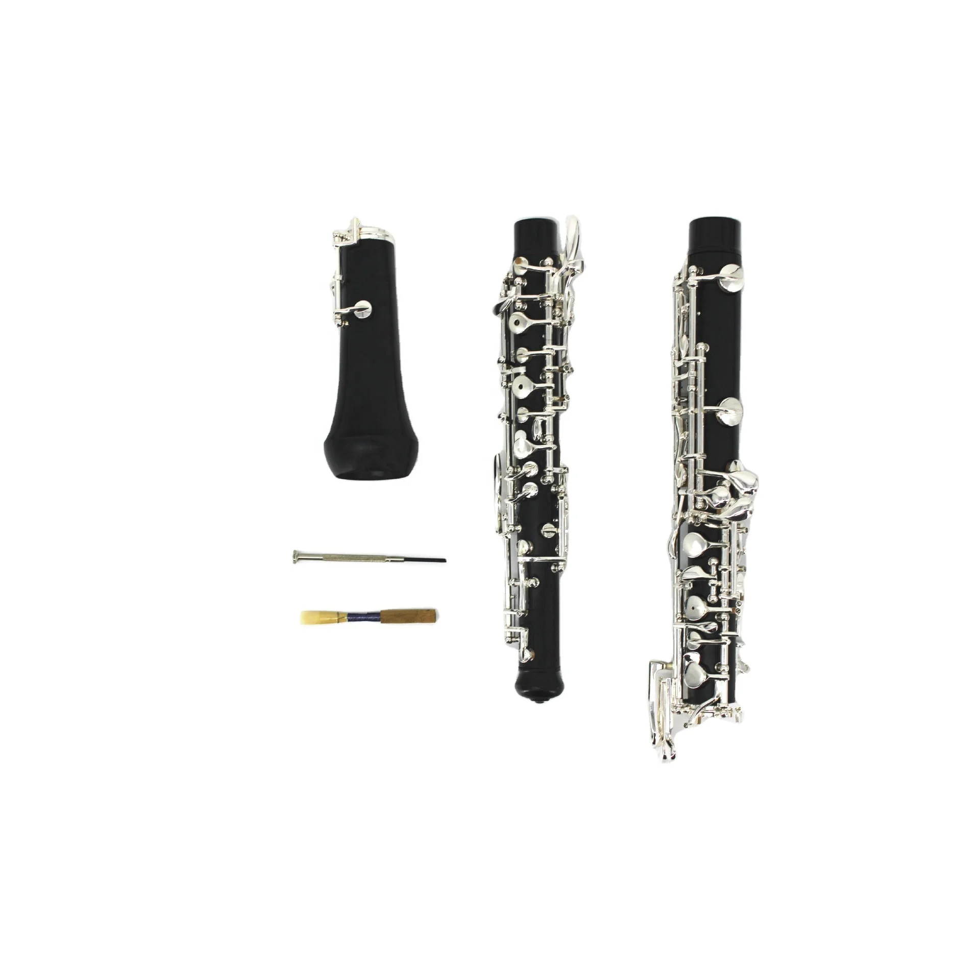 Hooqu Hot-selling Woodwind Instrument C Tone Semi-automatic Silver-plated Keypad Beginner Practical Oboe
Hooqu Hot-selling Woodwind Instrument C Tone Semi-automatic Silver-plated Keypad Beginner Practical Oboe