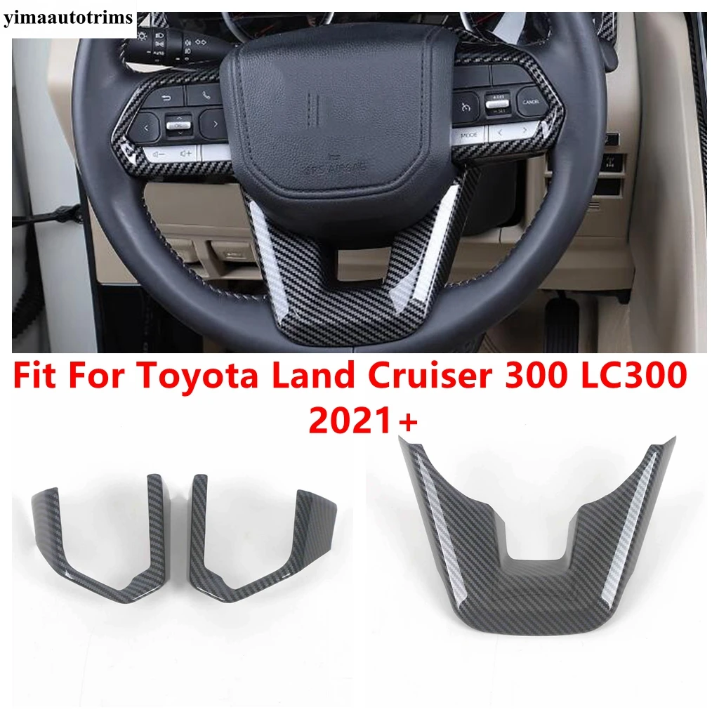 ABS Car Steering Wheel Button Decorative Sequins Cover Trim Accessories Interior For Toyota Land Cruiser 300 LC300 2021 - 2024
ABS Car Steering Wheel Button Decorative Sequins Cover Trim Accessories Interior For Toyota Land Cruiser 300 LC300 2021 - 2024