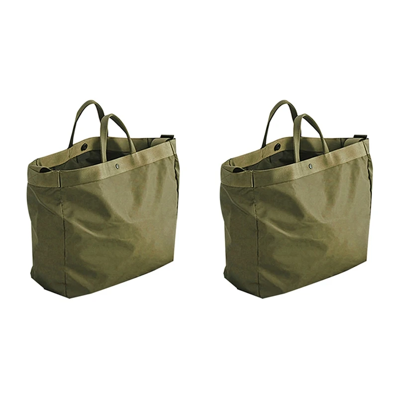2X Nylon Portable Shoulder Bag For Travel Outdoor Sports,Waterproof Handbag,Vintage Casual Large Tote Bags For Men,Green
2X Nylon Portable Shoulder Bag For Travel Outdoor Sports,Waterproof Handbag,Vintage Casual Large Tote Bags For Men,Green