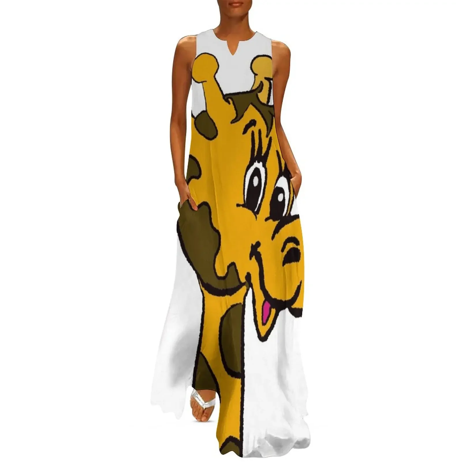 TRU Geoffrey Giraffe Long Dress women's fashion dresses Summer dresses for women Dress
TRU Geoffrey Giraffe Long Dress women's fashion dresses Summer dresses for women Dress