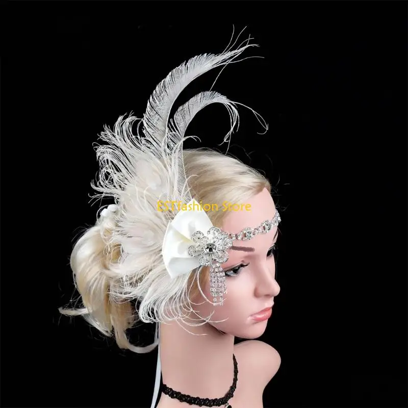 Y5GC Elegant Headband With Sparkling Rhinestones And Flowing Fringe Hair Decoration For Themed Parties
Y5GC Elegant Headband With Sparkling Rhinestones And Flowing Fringe Hair Decoration For Themed Parties