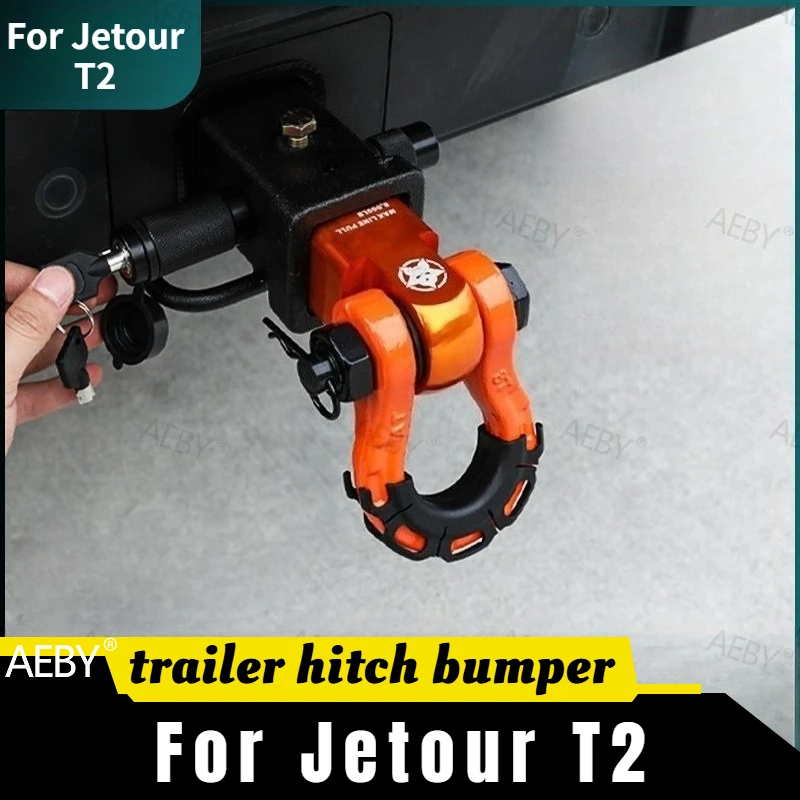 For Jetour T2 Tow Bar Tow Hitch Trailer Hitch Restoration,recovery bolt,Trailer arm rogue hook anti-collision,Car accessories
For Jetour T2 Tow Bar Tow Hitch Trailer Hitch Restoration,recovery bolt,Trailer arm rogue hook anti-collision,Car accessories