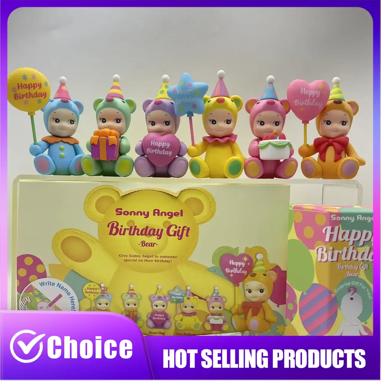 Sonny Angel Birthday Series Blind Box Cute Bear Figure Anime Doll Collectible Toy Gift for Kids Fans Unique Birthday Present
Sonny Angel Birthday Series Blind Box Cute Bear Figure Anime Doll Collectible Toy Gift for Kids Fans Unique Birthday Present