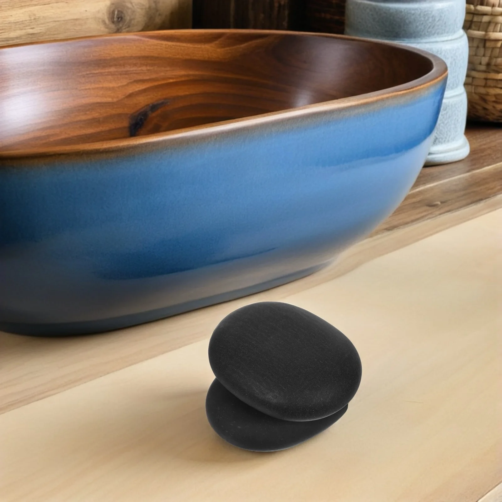 2 Pcs Volcanic Stone Massage Essential Oil Stones Hot Rocks Facial for Face Supplies Bianstone Heated
2 Pcs Volcanic Stone Massage Essential Oil Stones Hot Rocks Facial for Face Supplies Bianstone Heated