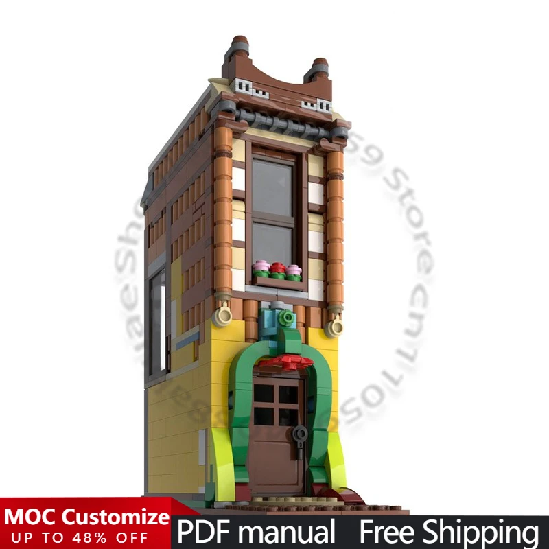 515 PCS House Street Tiny Townhouse 1 MOC Customize Modular Building Block Technology Simple Educational DIY Holiday Toy Gifts
515 PCS House Street Tiny Townhouse 1 MOC Customize Modular Building Block Technology Simple Educational DIY Holiday Toy Gifts
